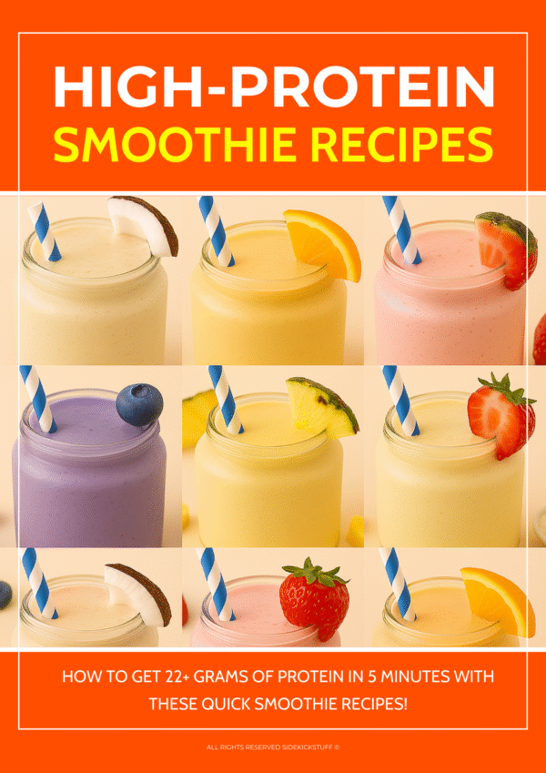 Healthy High Protein Smoothie Recipes - 22 g+ Protein Fast
